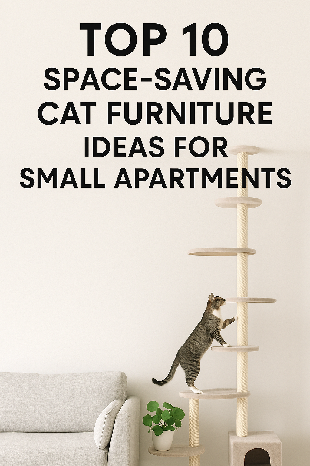 Top 10 Space-Saving Cat Furniture Ideas for Small Apartments – Gabby Whale