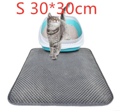 Cat Litter Pad Honeycomb Cat Pad Waterproof Urine Proof Pad Pet Supplies Gabby Whale