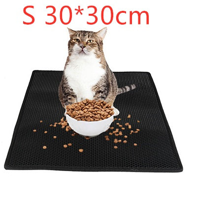 Cat Litter Pad Honeycomb Cat Pad Waterproof Urine Proof Pad Pet Supplies Gabby Whale