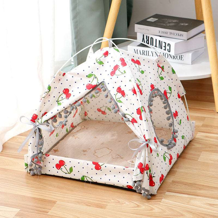 Cat Tent Cat Cat House Enclosed Pet Bed Gabby Whale