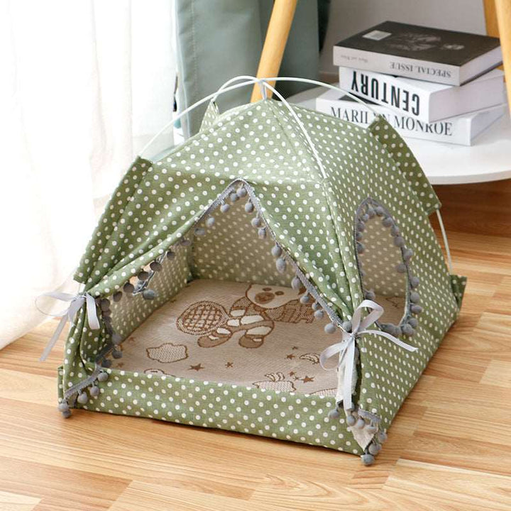 Cat Tent Cat Cat House Enclosed Pet Bed Gabby Whale