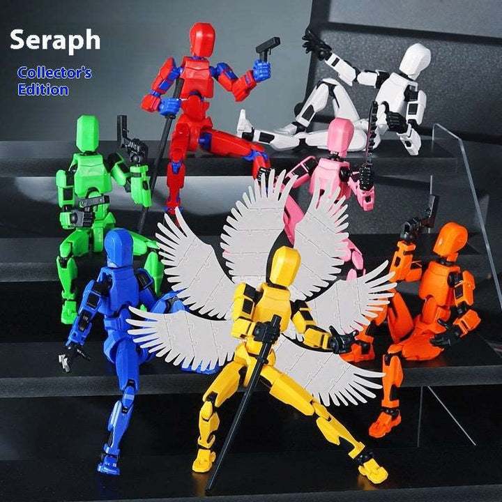 Updated And Hot-sale Multi-Jointed Movable Shapeshift Robot 3D Printed Mannequin Dummy Action Model Doll Toy Kid Gift Gabby Whale