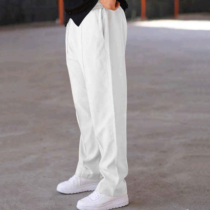 Men's Trousers Sports Casual Loose Straight Pants With Drawstring Design Clothing - Gabby Whale