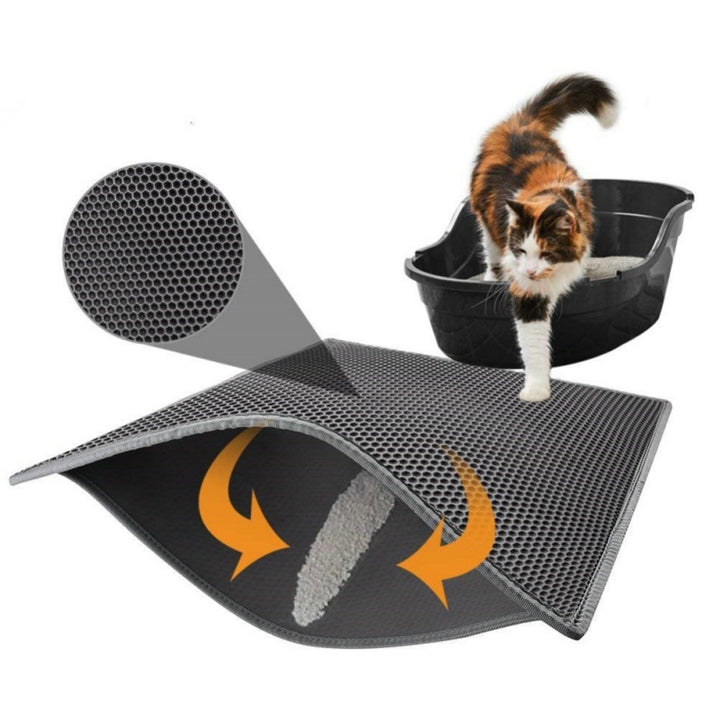 Cat Litter Pad Honeycomb Cat Pad Waterproof Urine Proof Pad Pet Supplies Gabby Whale