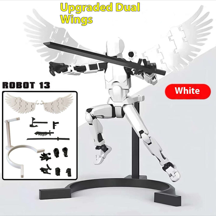 Updated And Hot-sale Multi-Jointed Movable Shapeshift Robot 3D Printed Mannequin Dummy Action Model Doll Toy Kid Gift Gabby Whale