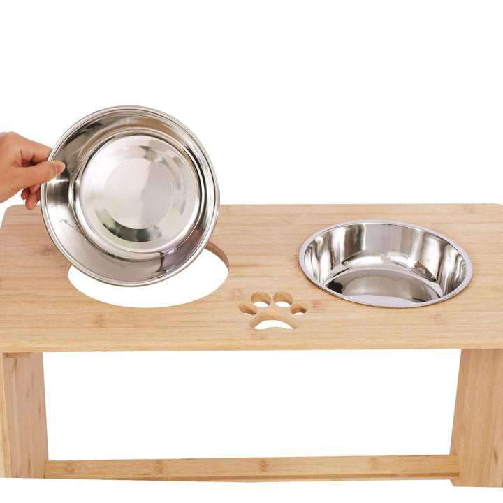 Medium Sized Dog Bowl Rack For Dogs Gabby Whale