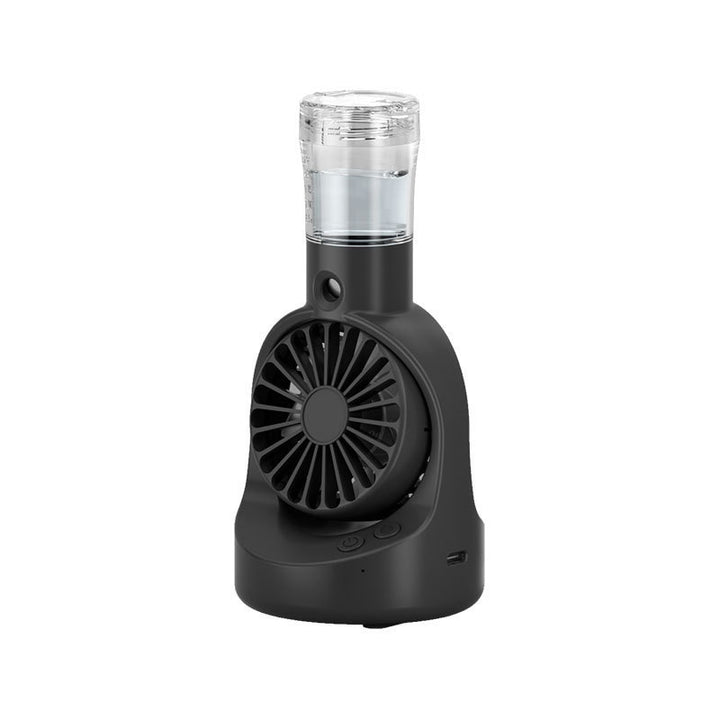 Portable Handheld Spray Fan 4-Speed Water Spray Mist Fan Summer Cooling Artifact USB Charging Summer Supplies Outdoor Mini Fan Gabby Whale