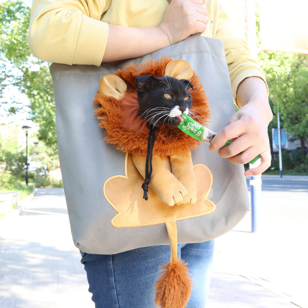 Pet Carrier Bag | Soft Lion Design