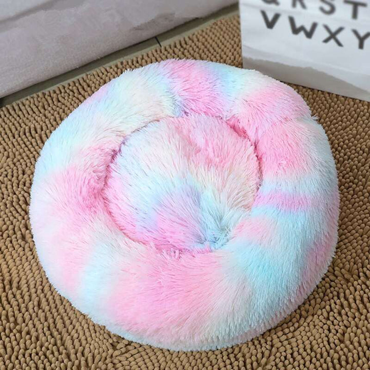 Dog Bed Super Soft Washable Long Plush Pet Kennel Deep Sleep Dog House Velvet Mats Sofa For Dog Basket Pet Cat Bed - Gabby Whale