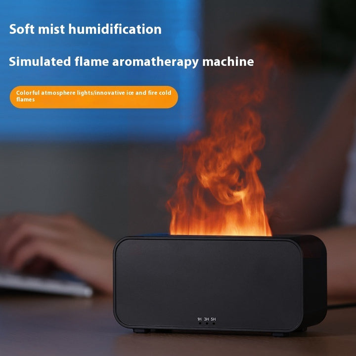 Timing Simulation Aroma Diffuser Usb Household Flame Humidifier  Aromatherapy Machine Spray Air Flame Humidifier Diffuser Gabby Whale