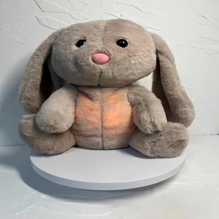 Breathing Rabbit Soothing Sensory Plush Toy With Relieve Anxiety Bunny Comforter Breathes For Newborn Conciliate Baby - Gabby Whale