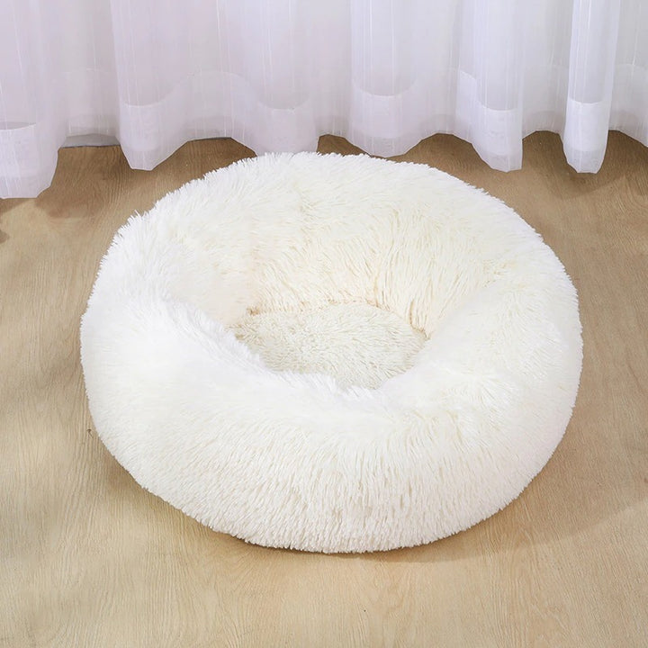 Dog Bed Super Soft Washable Long Plush Pet Kennel Deep Sleep Dog House Velvet Mats Sofa For Dog Basket Pet Cat Bed Gabby Whale