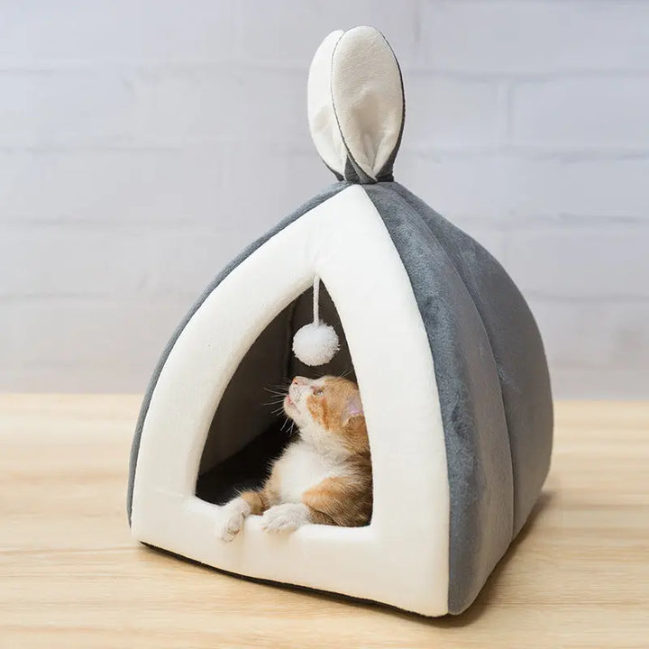 Cat House Cat House Villa Cat Bed Small Dog Kennel - Gabby Whale