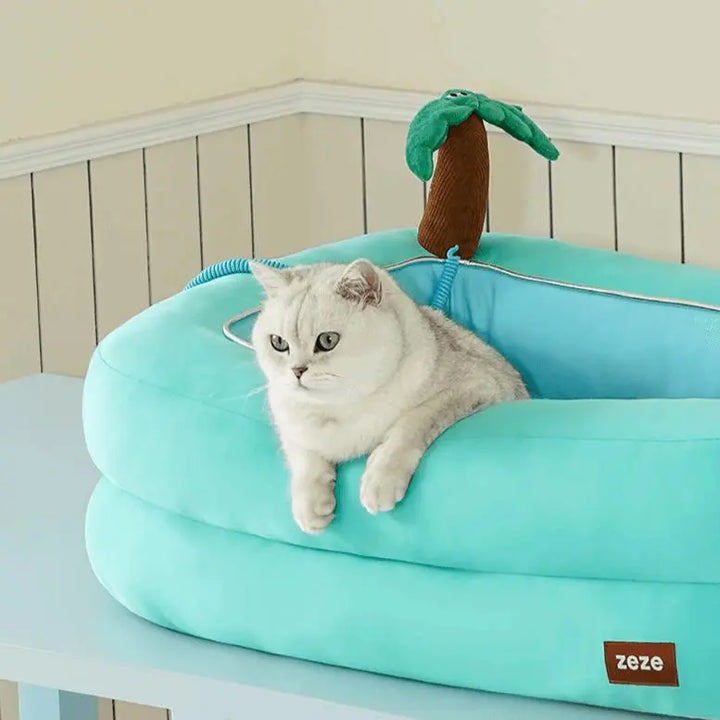 Cooling Pet Bed – Keep Your Pets Cool and Comfortable - Gabby Whale