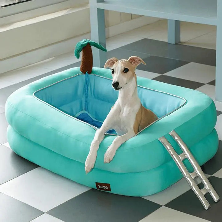 Spacious and Elevated Cooling Pet Bed for Ultimate Pet Relaxation