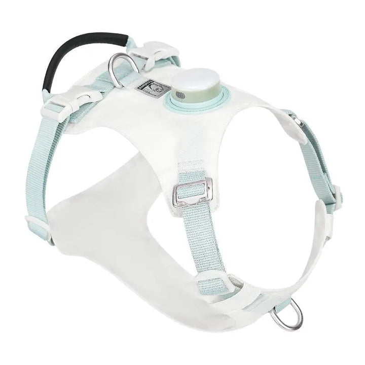 LED Smart Dog Harness (Reflective Design, Tracker Holder) - Gabby Whale