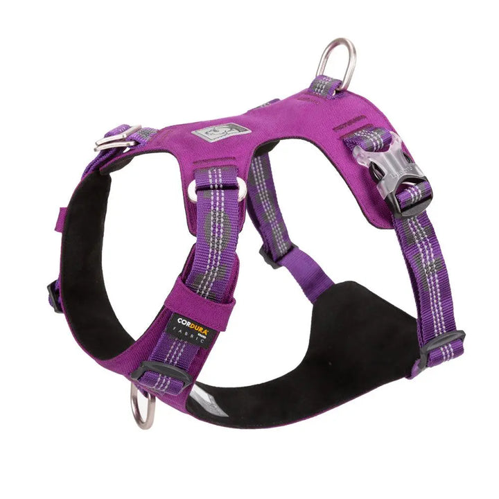 Truelove Lightweight Dog Harness - Durable CORDURA® fabric, adjustable straps, breathable mesh lining, reflective stitching for enhanced visibility, and an easy control handle for comfort and security during outdoor adventures.