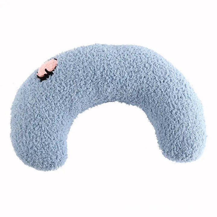 Little Pillow For Cats Fashion Neck Protector Deep Sleep Puppy U-Shaped Pillow Pets Pillow Kitten Headrest Dog Sleeping Pillow Pet Products Gabby Whale