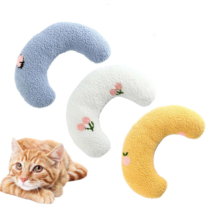 Little Pillow For Cats Fashion Neck Protector Deep Sleep Puppy U-Shaped Pillow Pets Pillow Kitten Headrest Dog Sleeping Pillow Pet Products - Gabby Whale