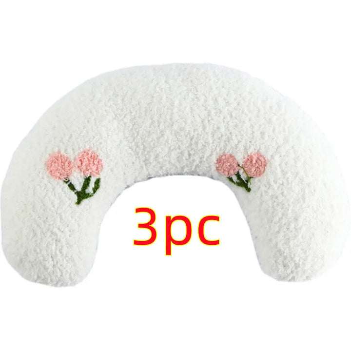 Little Pillow For Cats Fashion Neck Protector Deep Sleep Puppy U-Shaped Pillow Pets Pillow Kitten Headrest Dog Sleeping Pillow Pet Products Gabby Whale