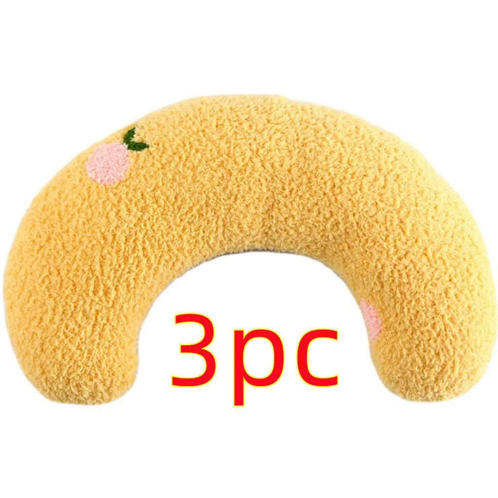 Little Pillow For Cats Fashion Neck Protector Deep Sleep Puppy U-Shaped Pillow Pets Pillow Kitten Headrest Dog Sleeping Pillow Pet Products - Gabby Whale