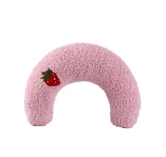 Little Pillow For Cats Fashion Neck Protector Deep Sleep Puppy U-Shaped Pillow Pets Pillow Kitten Headrest Dog Sleeping Pillow Pet Products Gabby Whale