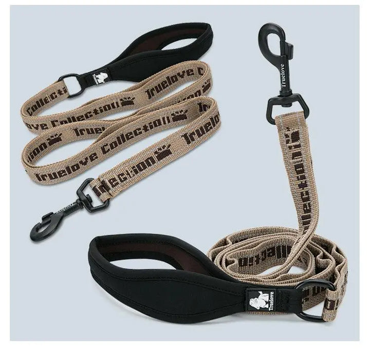 Reflective Nylon Dog Walking Leash | Durable and Comfortable - Gabby Whale