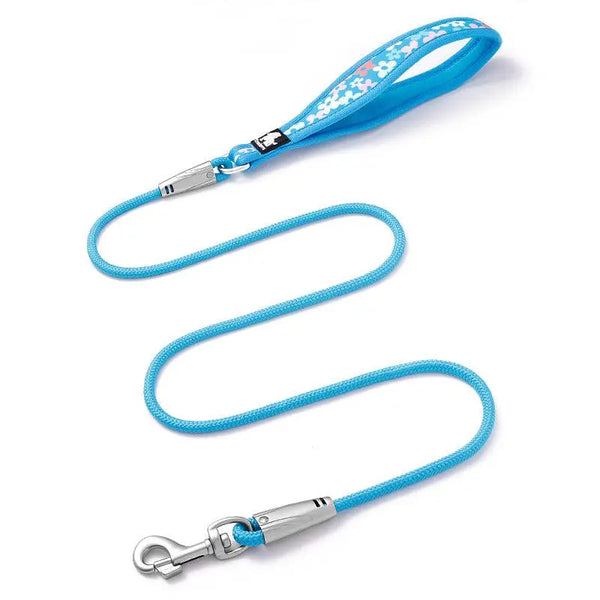Durable Rope Dog Leash with Soft Handle – Ideal for active dogs