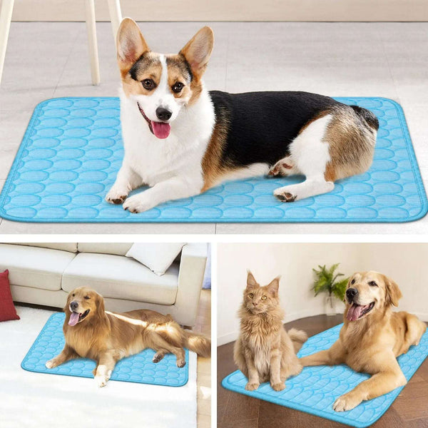 Pet Cooling Mat Cool Pad Cushion Dog Cat Puppy Blanket For Summer Sleeping Bed Dog Cooling Bed Pet Cooling Mat - Gabby Whale