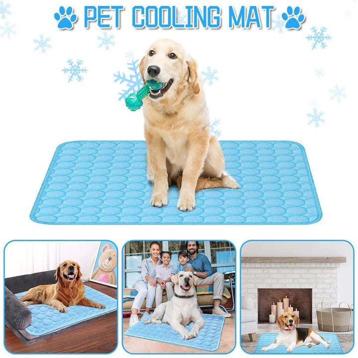 Pet Cooling Mat Cool Pad Cushion Dog Cat Puppy Blanket For Summer Sleeping Bed Dog Cooling Bed Pet Cooling Mat Gabby Whale