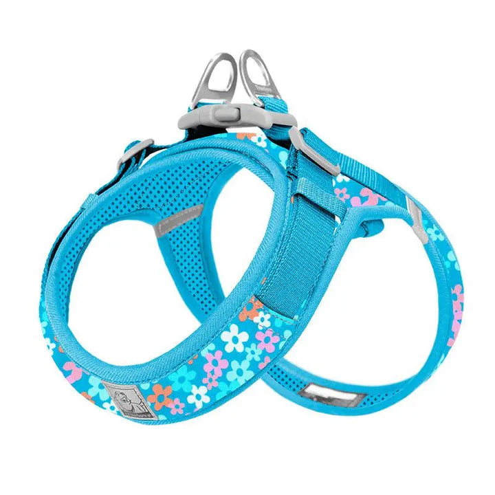 Lightweight Printed Designer Dog Harness - Gabby Whale