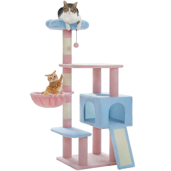 Flower Cat Tree Multi-Level Tower - Gabby Whale