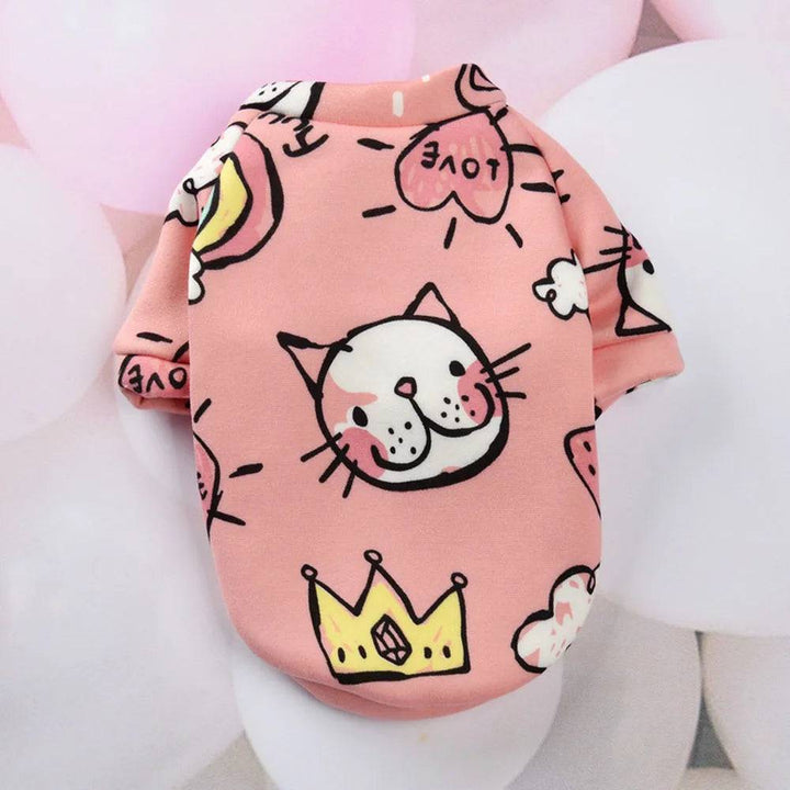 Fleece Cat Hoodie | Cozy Shirt - Gabby Whale