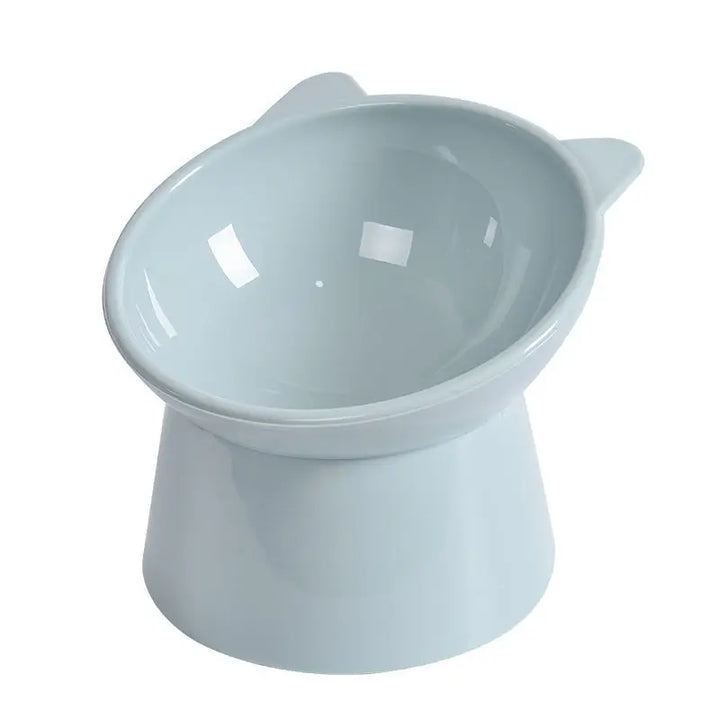 Plastic Cat Bowl | Ergonomic Design for Happy Pets - Gabby Whale