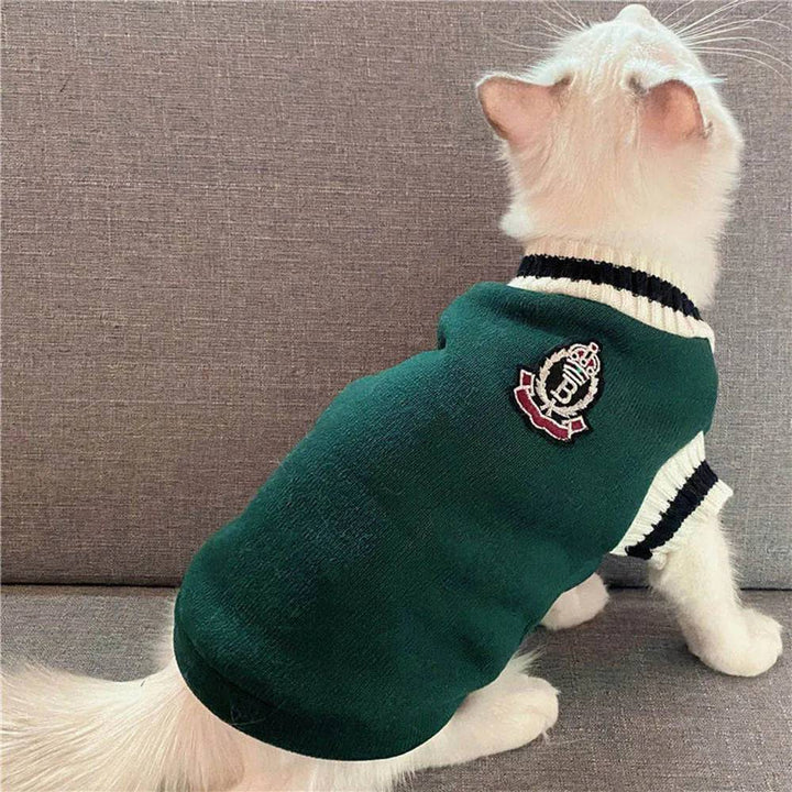 Fashionable Pet Sweatshirt | Winter Warm Sweater - Gabby Whale