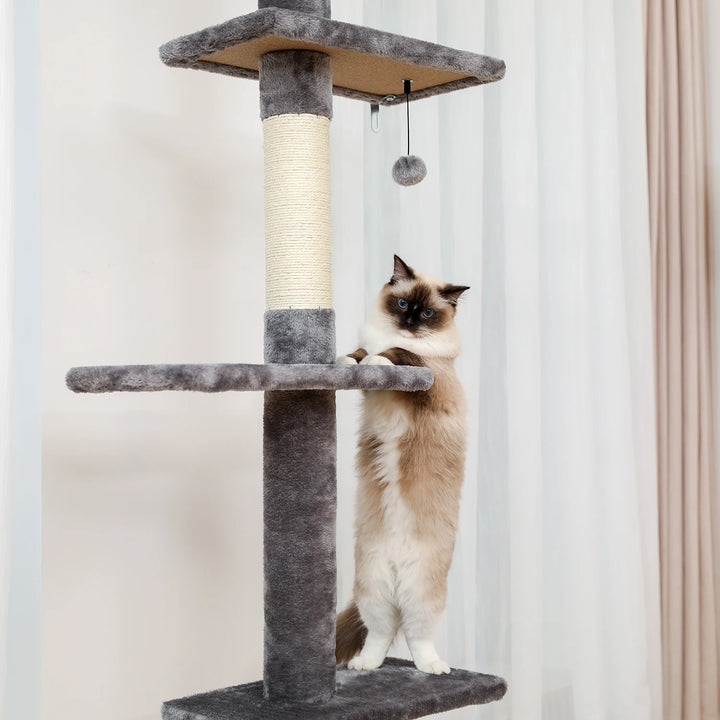 Adjustable Height Cactus Cat Tree - Gabby Whale