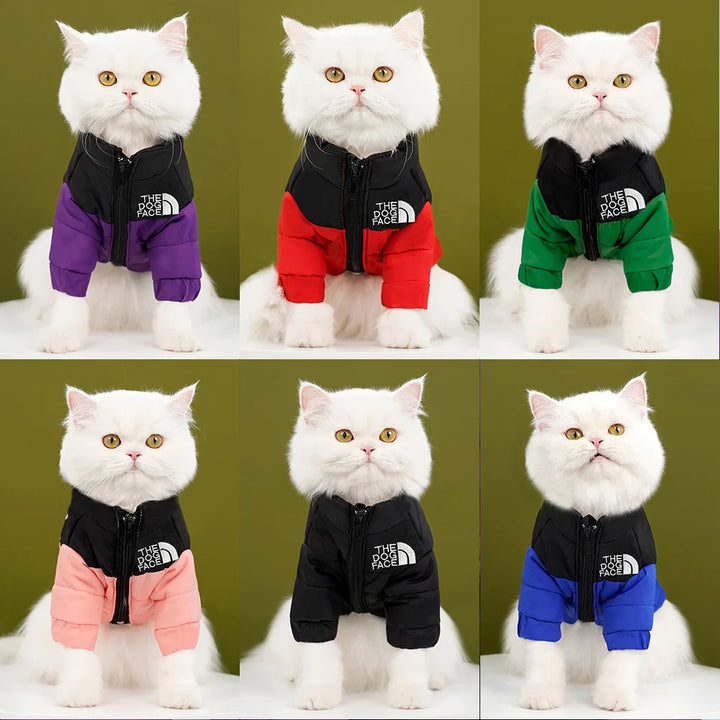 Winter Warm Cat Jacket | Windproof Coat - Gabby Whale