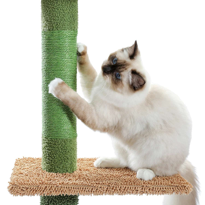 Adjustable Height Cactus Cat Tree - Gabby Whale