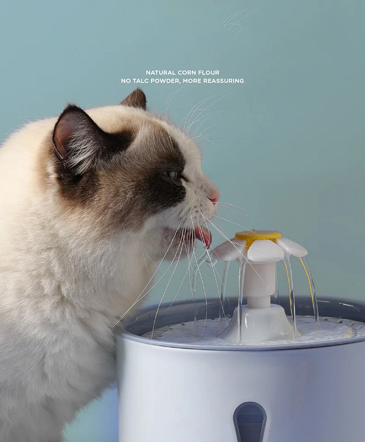 2.4L Cat Water Dispenser | LED Light & Smart Filtration - Gabby Whale