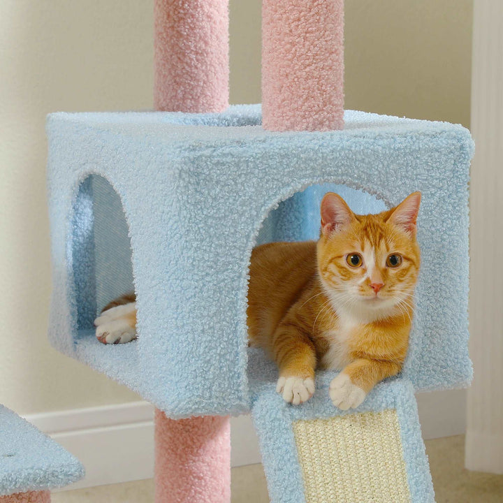 Flower Cat Tree Multi-Level Tower - Gabby Whale