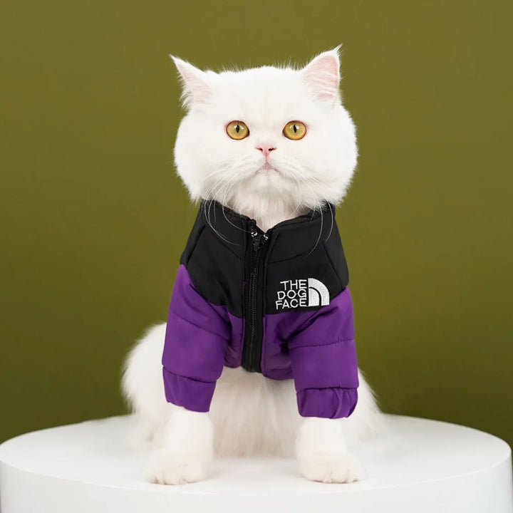 Winter Warm Cat Jacket | Windproof Coat - Gabby Whale