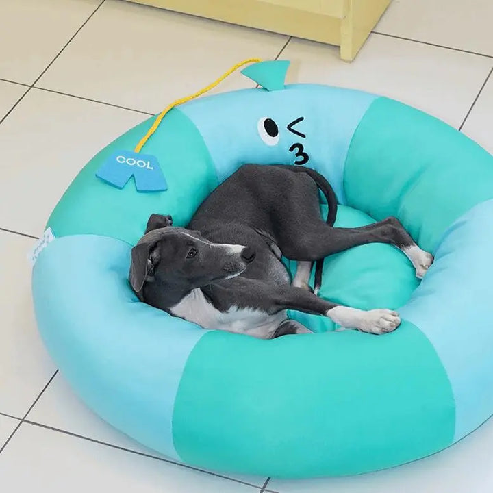 Vacation Pool Float Cooling Pet Bed – The Ultimate Comfort for Your Pet on Hot Days - Gabby Whale