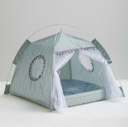 Cat Tent Cat Cat House Enclosed Pet Bed Gabby Whale