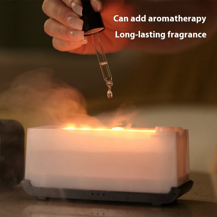 Timing Simulation Aroma Diffuser Usb Household Flame Humidifier  Aromatherapy Machine Spray Air Flame Humidifier Diffuser Gabby Whale