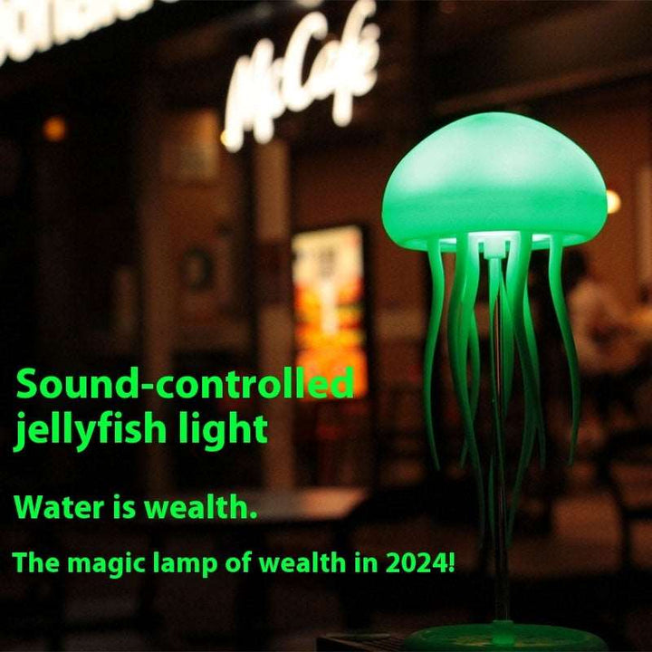 Jellyfish Mood Lamp LED Jellyfish Night Light Portable Jellyfish Lamp Jellyfish Decorations Smart Table Lamp For Bedside Desk Gabby Whale