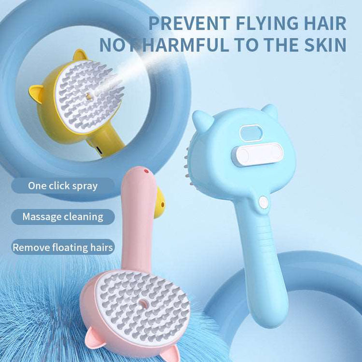 Hair Brush Cleaner | Pet Spray Massage Comb - Gabby Whale