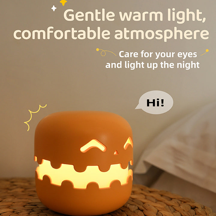 Pumpkin Lamp Bedside Halloween Funny Decoration Ambience Light For Bedrooms Living Room Decoration Kids Birthday Gift Halloween Decorations Gabby Whale